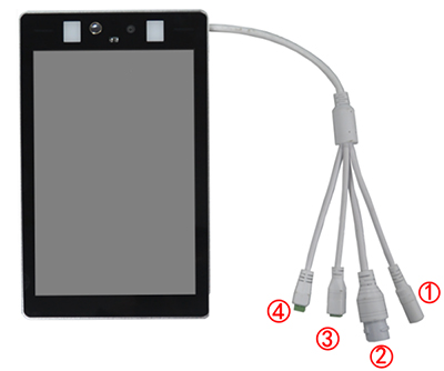 中安測溫人臉識別智能面板機(jī)